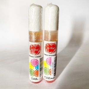 Foxtrot Uniform Sneaker Stainer. Cream and Sail Set